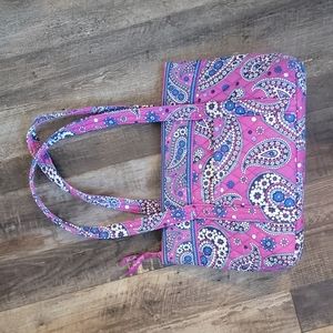 Vera Bradley Pink Blue Paisley Purse